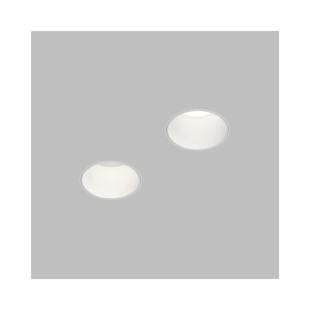 DK2146-WH Встраиваемый светильник для ГКЛ SPOT HIDE до 15 Вт LED GU10 IP20 алюминий белый - Viokon.com