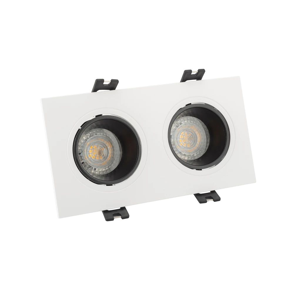 DK3022-WB Встраиваемый светильник IP 20 10 Вт GU53 LED белыйчерный пластик - Viokon.com