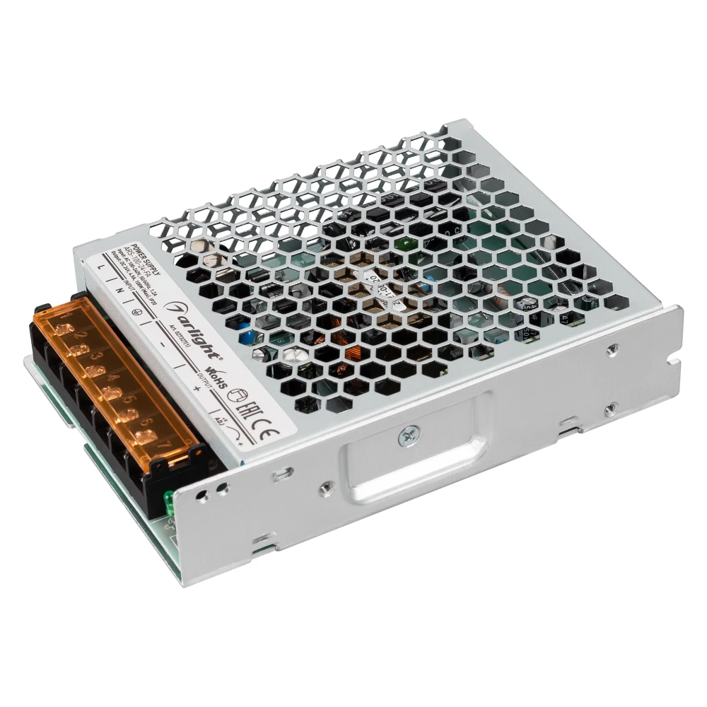 Блок питания ARS-100-24-FA (24V, 4.5A, 108W) (Arlight, IP20 Сетка, 3 года) 027327(1) - Viokon.com