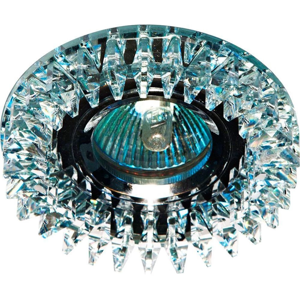 Светильник встраиваемый Feron CD2540 потолочный MR16 G5.3 прозрачный, хром (18925) - Viokon.com