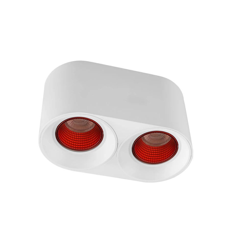 DK3096-WHRD Светильник накладной IP 20 10 Вт GU53 LED белыйкрасный пластик - Viokon.com