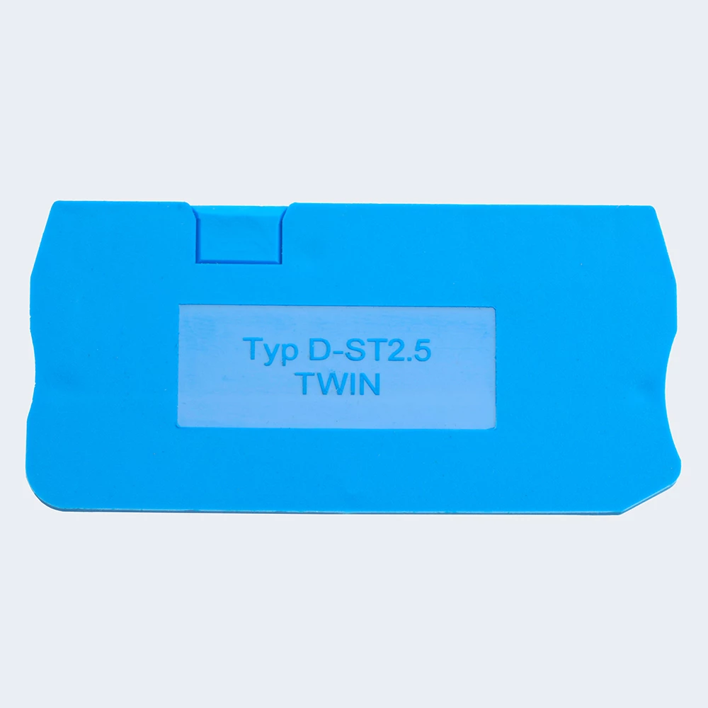 Торцевая заглушка для ЗНИ LD573 2,5 мм² (JXB PT 2,5), синий LD582-1-25 (49270) - Viokon.com
