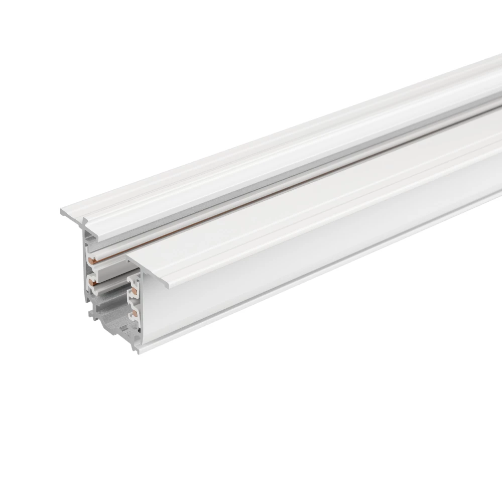 Трек встраиваемый LGD-4TR-TRACK-F-2000-WH-M (D) (Arlight, IP20 Металл, 3 года) 055354 - Viokon.com
