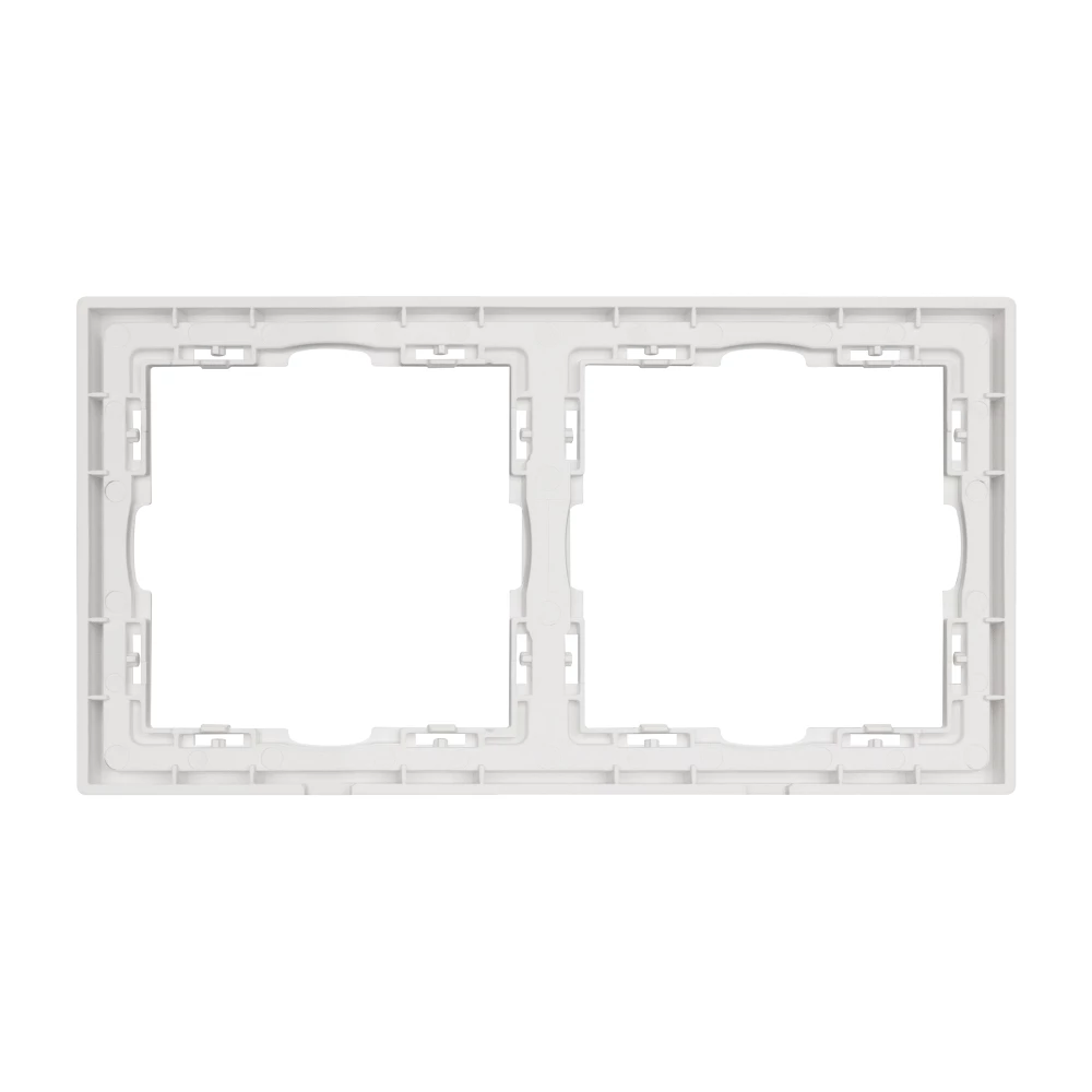 Рамка пластиковая FRM-NOBE-SFPL-2-IS (Arlight, Никель) 059457 - Viokon.com