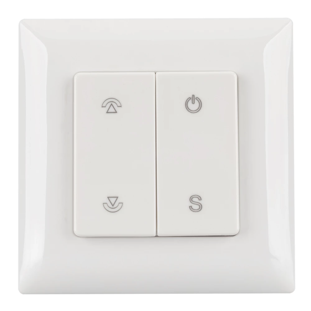 Панель SMART-P46-DIM-P-SUF (3V, 1 зона, Knob, 2.4G) (Arlight, Пластик) 028300 - Viokon.com