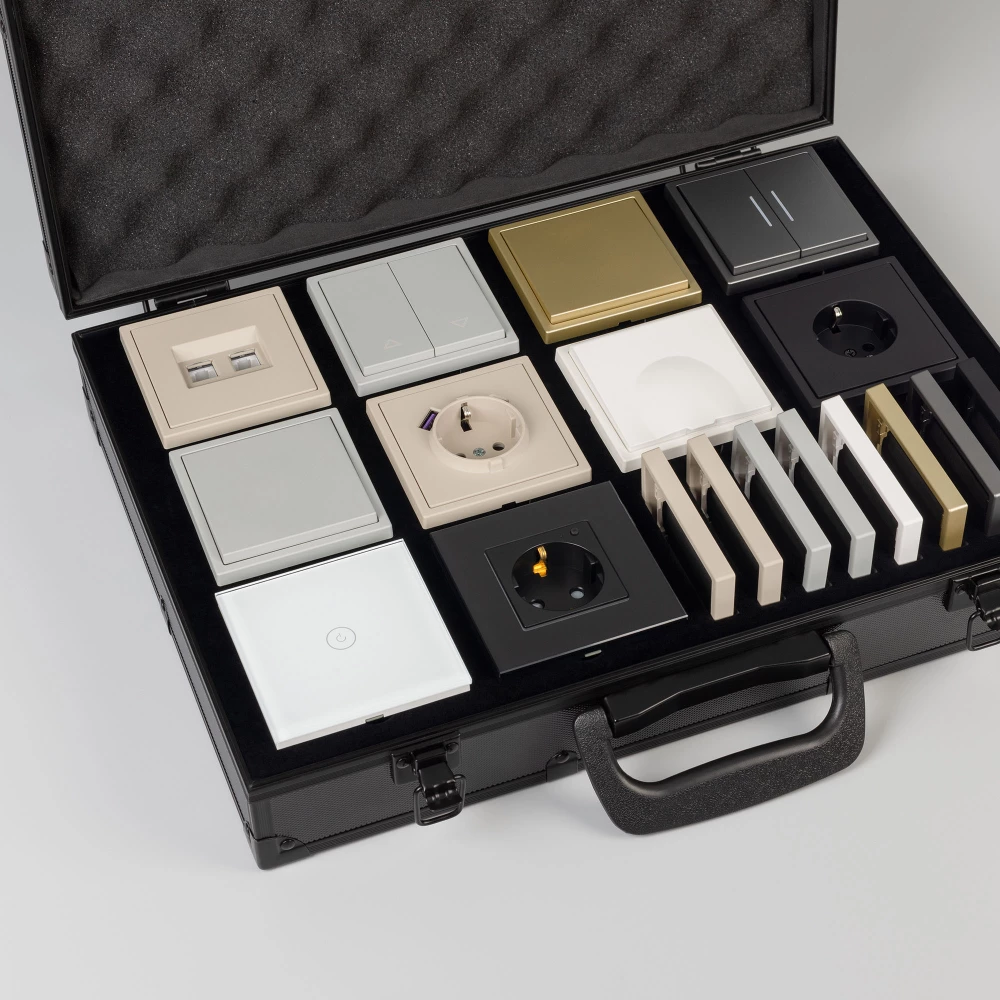 Демо-кейс WRA-CASE-MTL2-BK-V8 (NOBE, OMALI) (Arlight, Металл) 063209 - Viokon.com