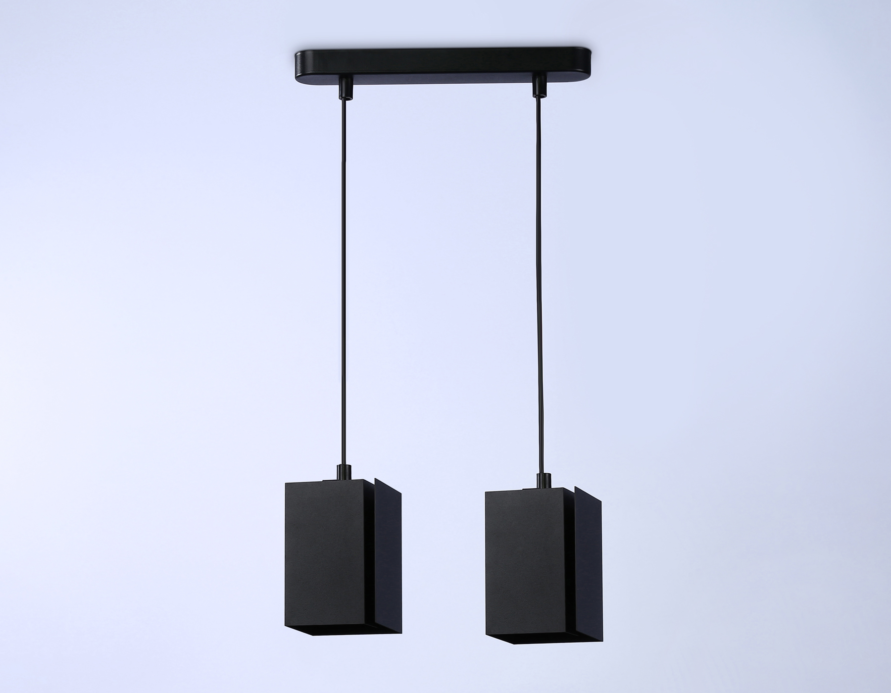 Светильник подвесной со сменной лампой G9 TN5133/2 BK черный E27/2 max 40W 260*80*1150 - Viokon.com