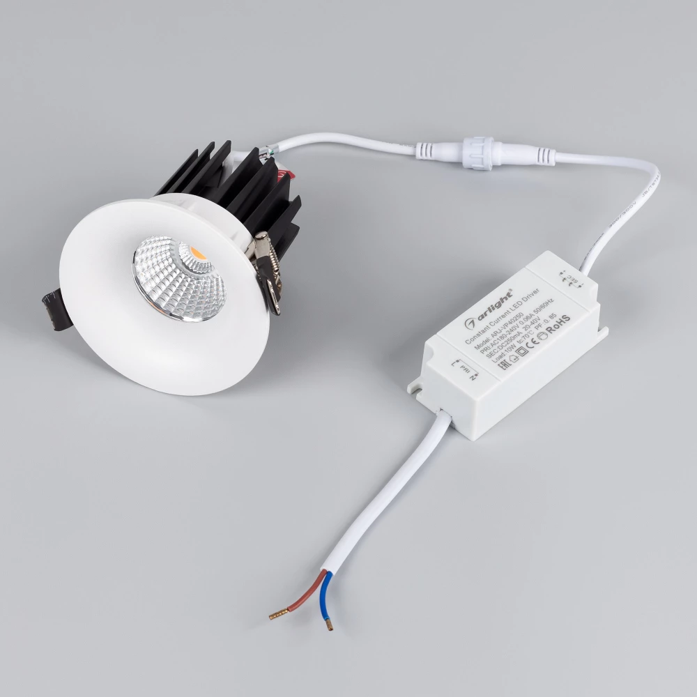 Светильник MS-FOGGY-BUILT-R86-10W Day4000 (WH, 60 deg, 230V) (Arlight, IP54 Металл, 5 лет) 044624 - Viokon.com