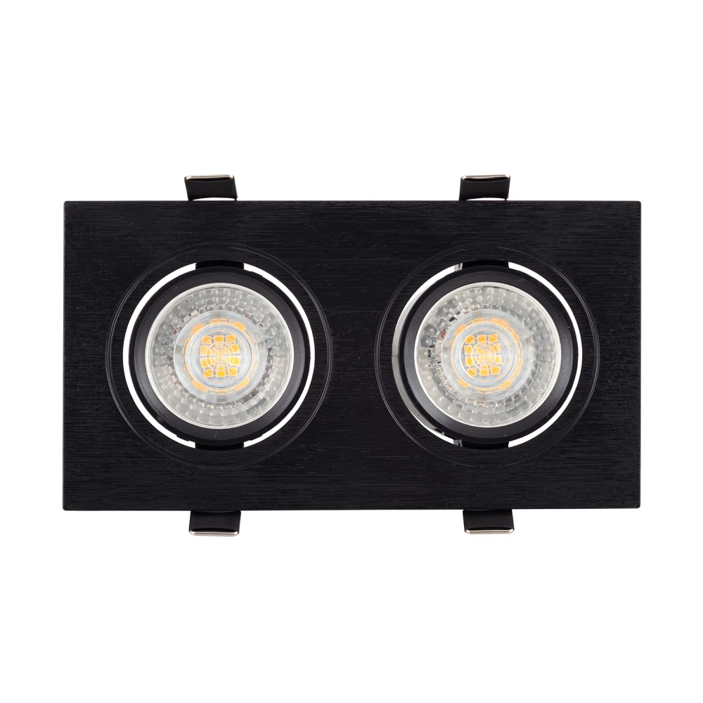 DK3022-BK Встраиваемый светильник IP 20 10 Вт GU53 LED черный пластик - Viokon.com