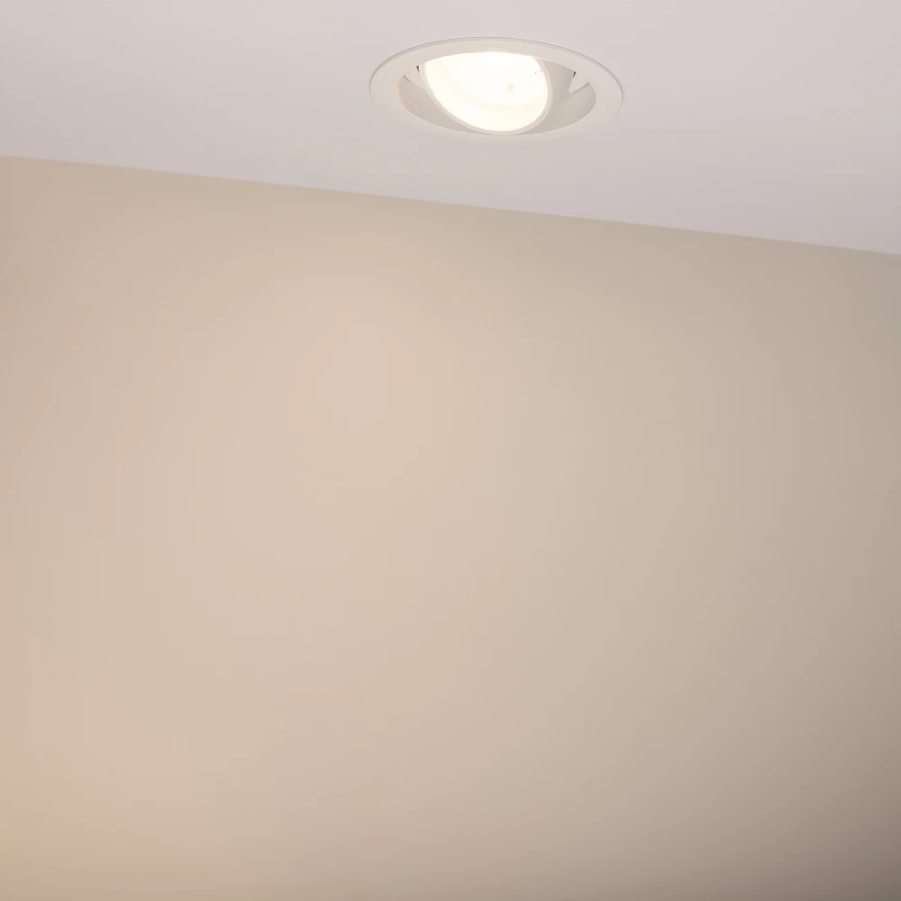 Светильник MS-VORTEX-BUILT-R135-30W Warm3000 (WH-WH, 17 deg, 230V) (Arlight, IP20 Металл, 5 лет) 056568 - Viokon.com