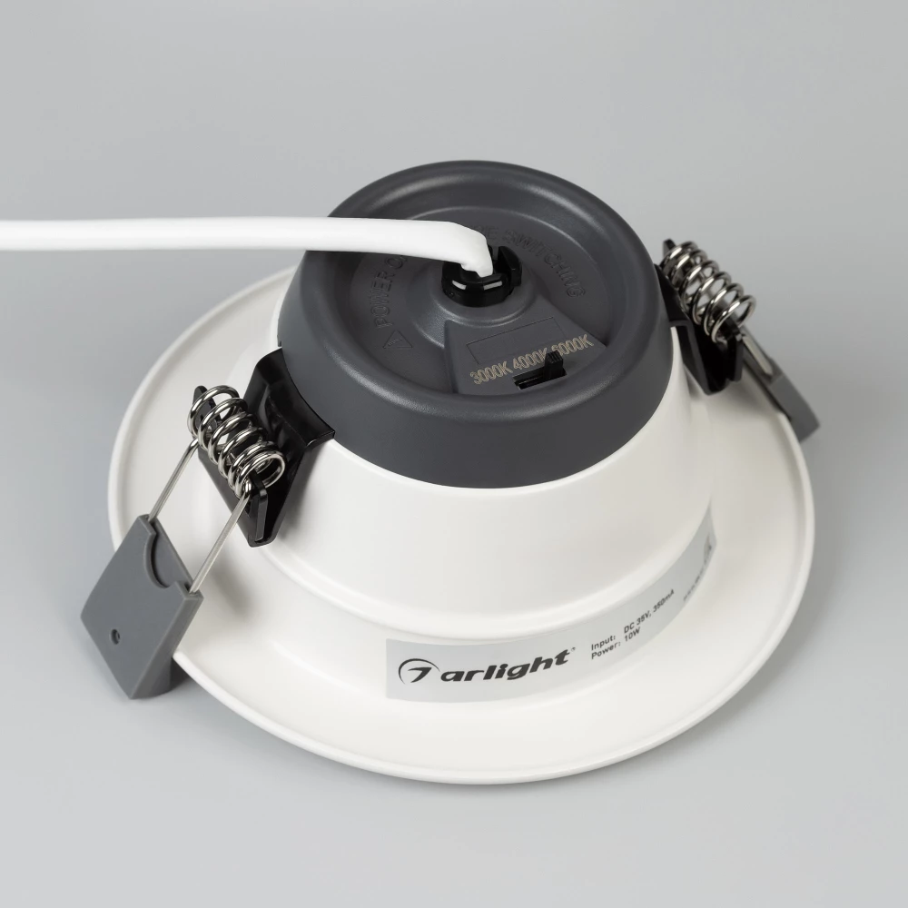 Светильник IM-CYCLONE-R115-10W Day4000-MIX (WH, 90 deg) (Arlight, IP40 Металл, 3 года) 022517(1) - Viokon.com