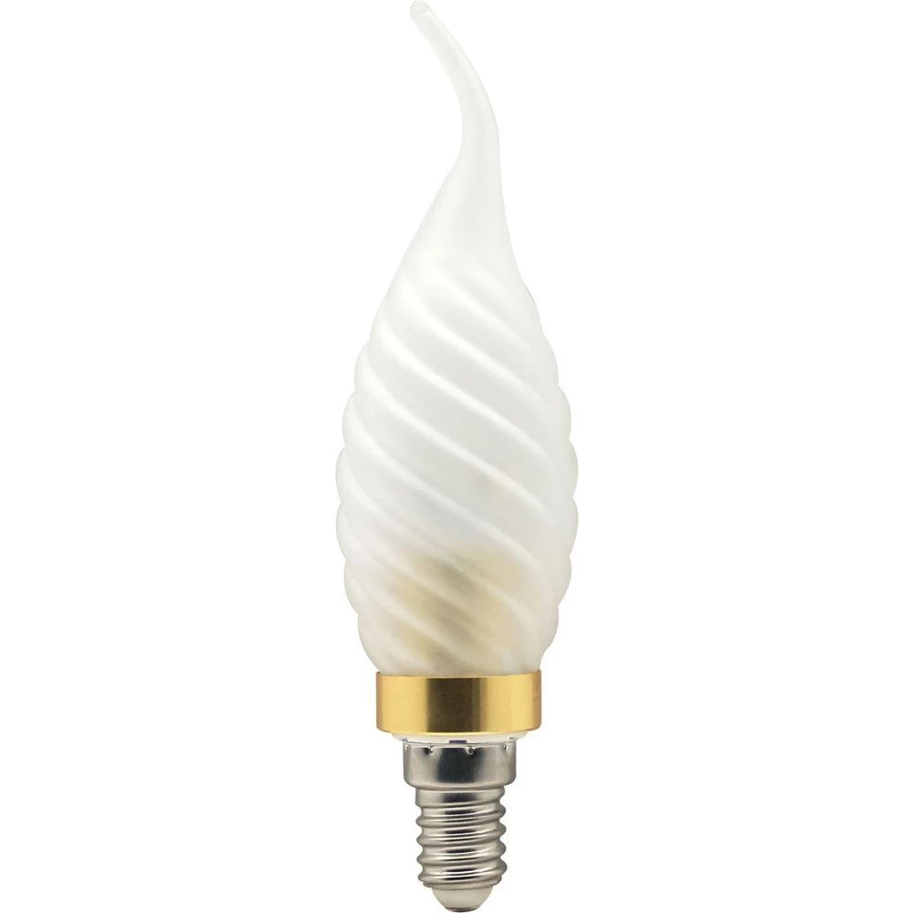 Лампа светодиодная, 6LED(3.5W) 230V E14 4000K матовая золото, LB-78 (25377) - Viokon.com