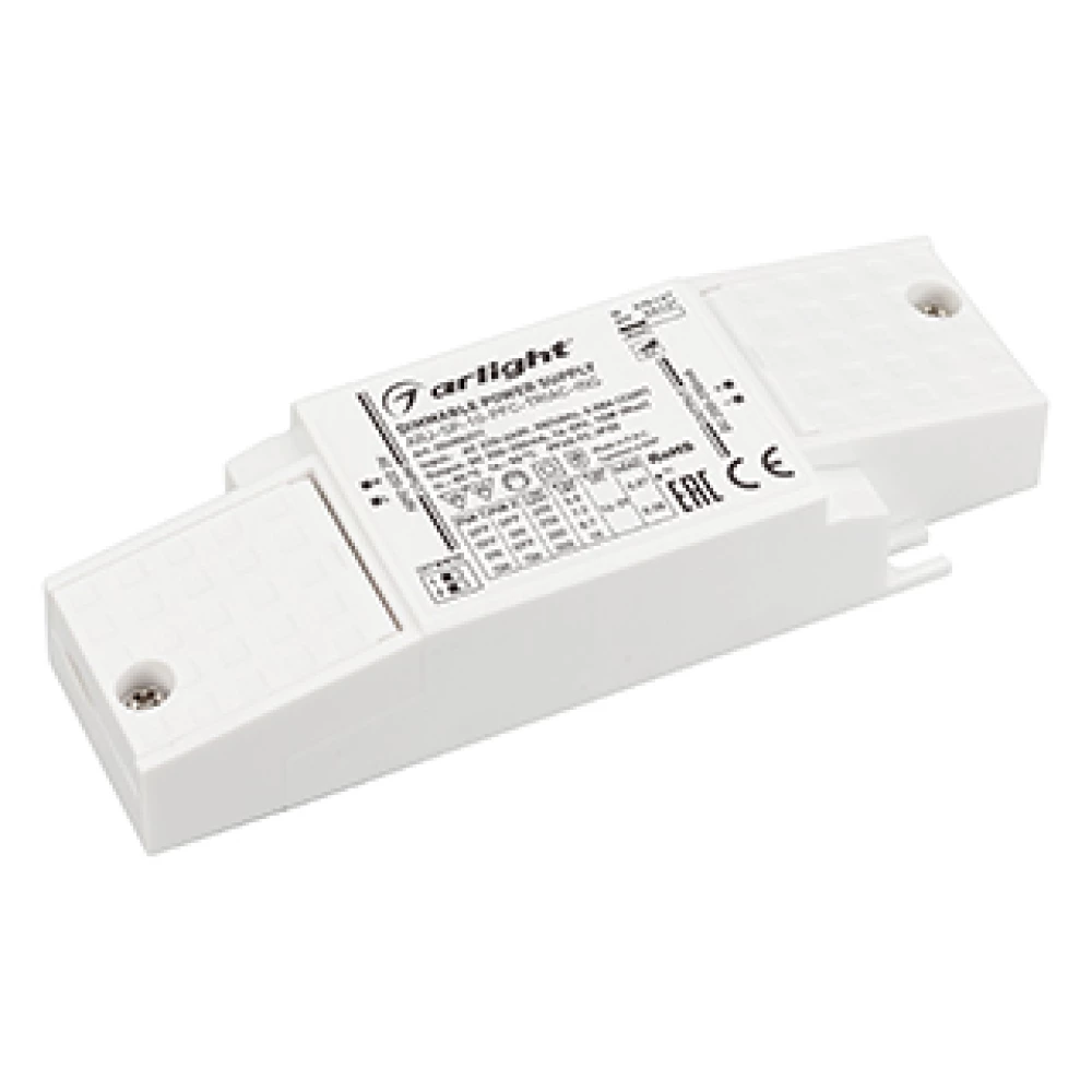 Блок питания ARJ-SP-10-PFC-TRIAC-INS (10W, 16-29V, 0.2-0.35A) (Arlight, IP20 Пластик, 5 лет) 026042(1) - Viokon.com