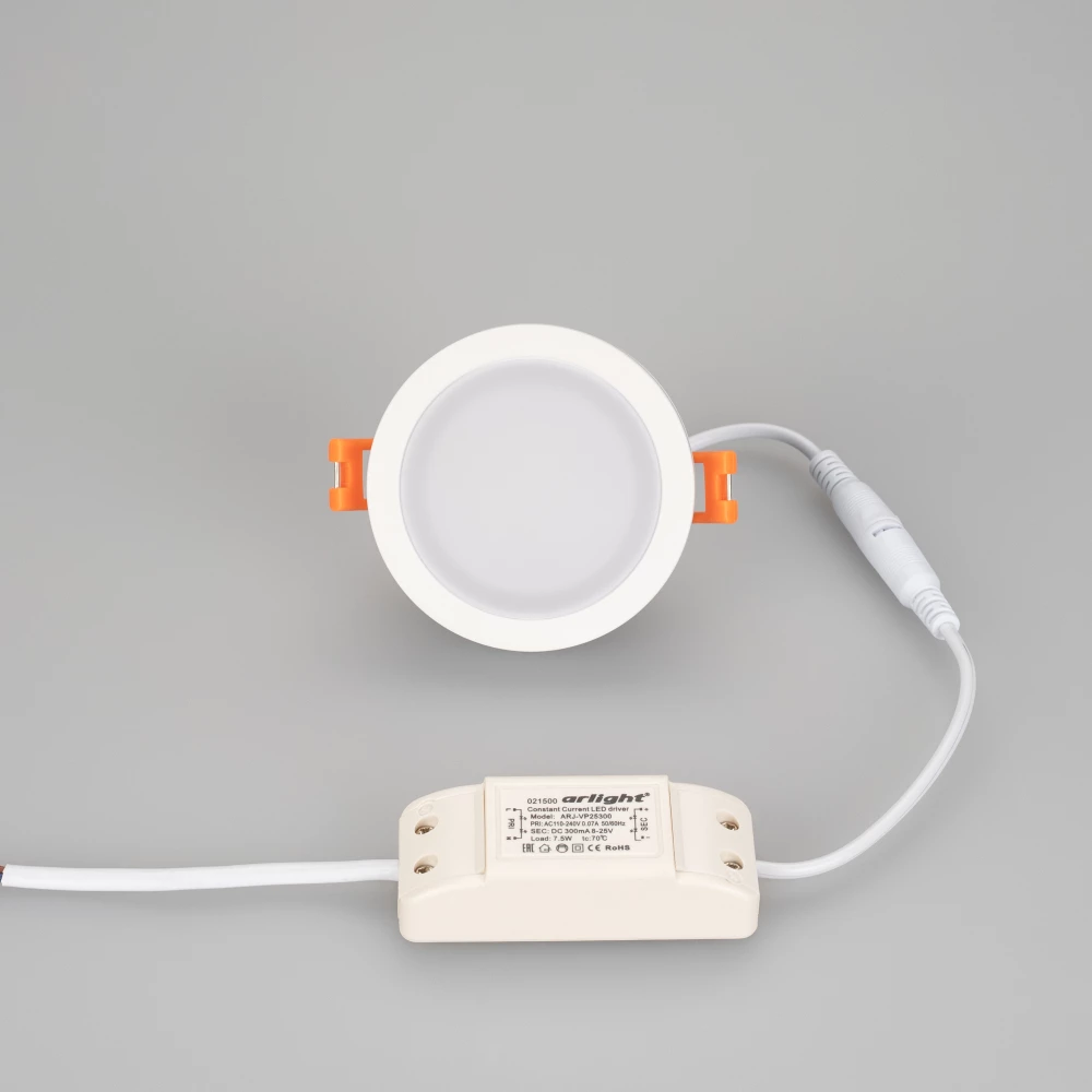 Светодиодная панель LTD-85SOL-5W Day White (Arlight, IP44 Пластик, 3 года) 017989 - Viokon.com