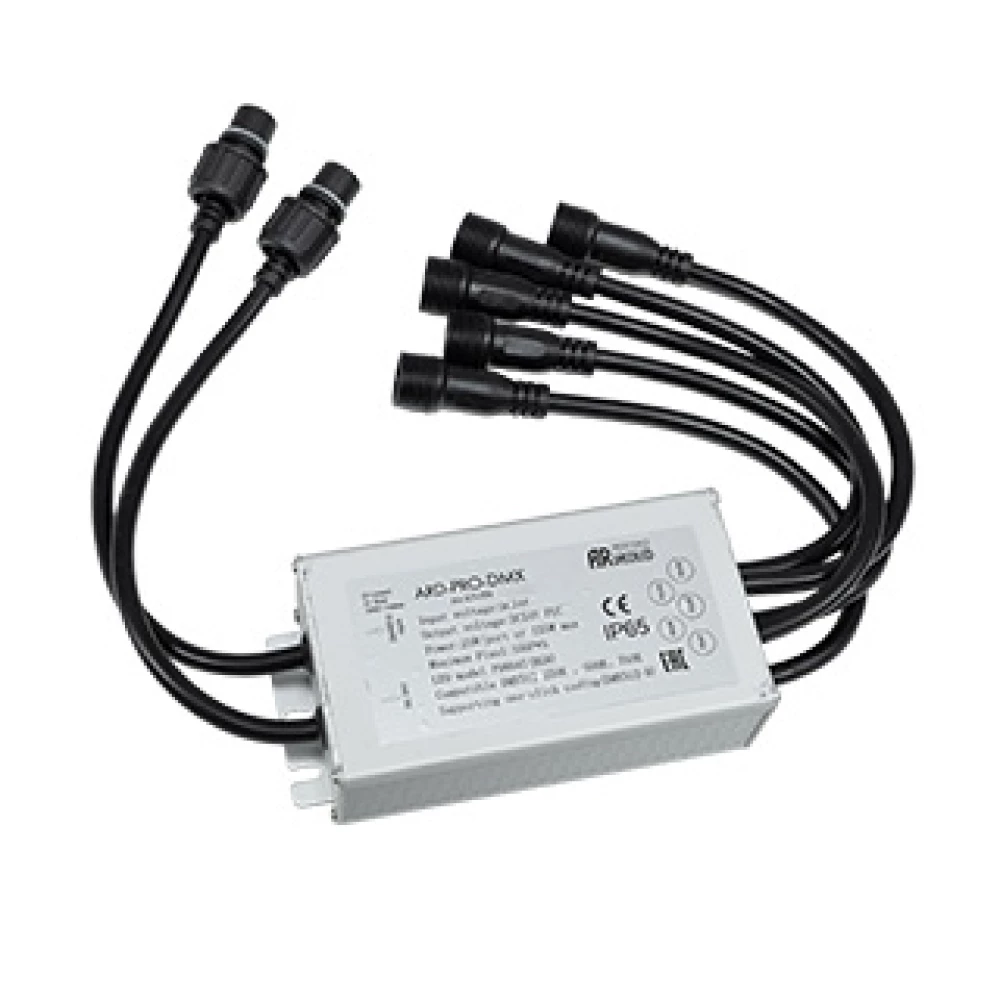 Коннектор питания ARD-PRO-DMX (24V, 5x200pix) (Ardecoled, Закрытый) 031759 - Viokon.com
