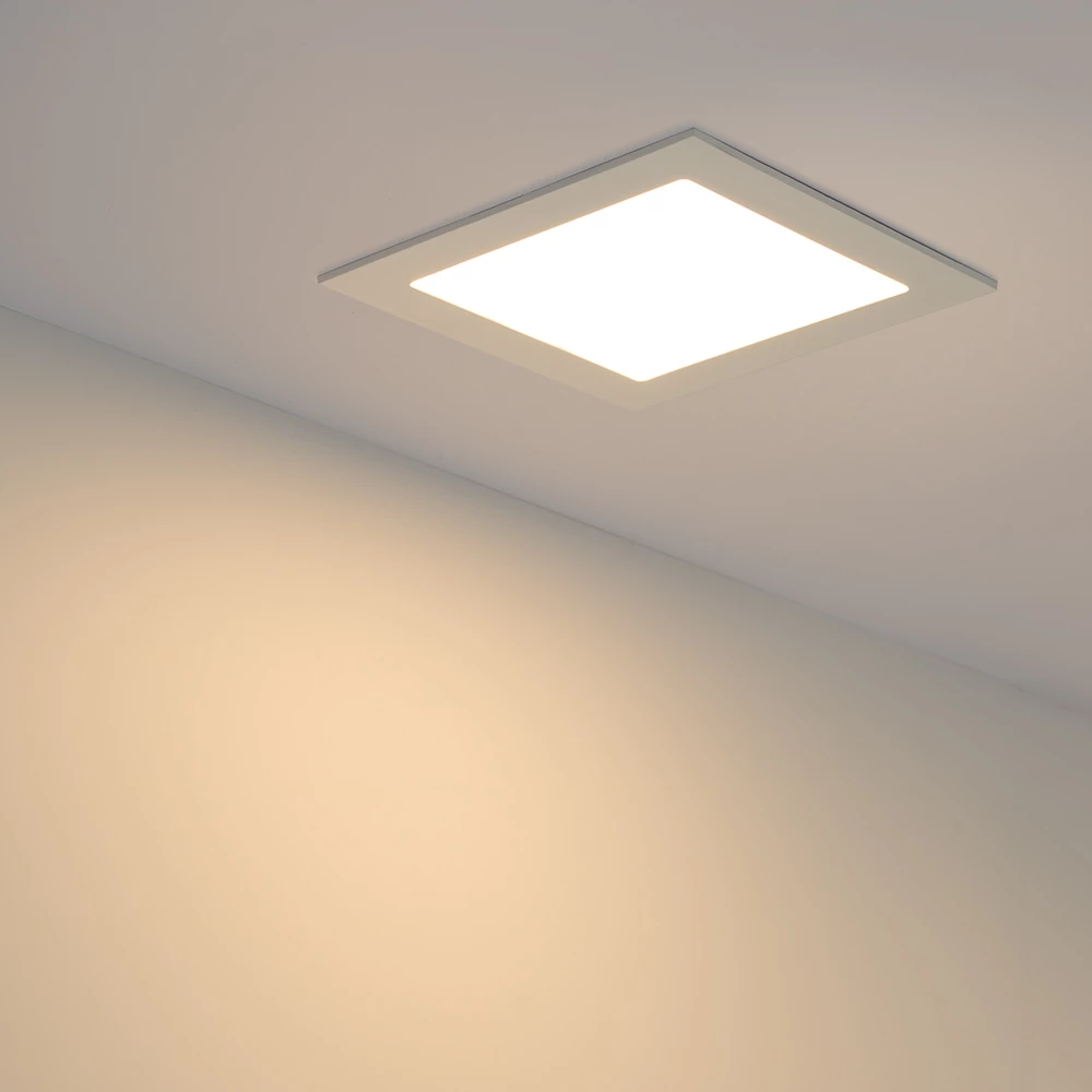Светильник DL-172x172M-15W Warm White (Arlight, IP40 Металл, 3 года) 020133 - Viokon.com