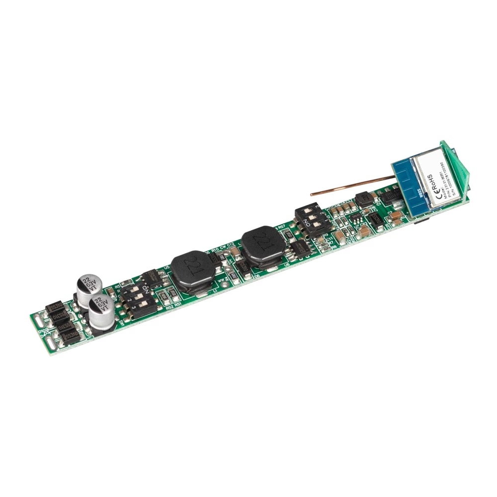 INTELLIGENT ARLIGHT Диммер SMART-CC-202-72-MIX-IN (48V, 2x350-700mA, Track, TUYA Wi-Fi, 2.4G) (IARL, Контроллер) 037267 - Viokon.com
