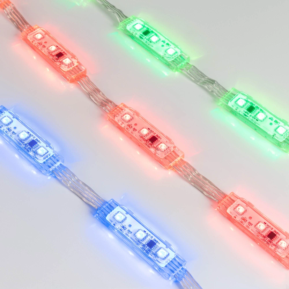 Модуль управляемый DMX-B3 12V RGB (0.72W, IP68, 140 deg) (Arlight, Пластик, 3 года) 036773 - Viokon.com