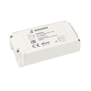 INTELLIGENT ARLIGHT Диммер TY-101-DIM-WF-SUF (12-24V, WI-FI, 433MHz, 1x6A) (IARL, IP20 Пластик, 3 года) 032507 - Viokon.com