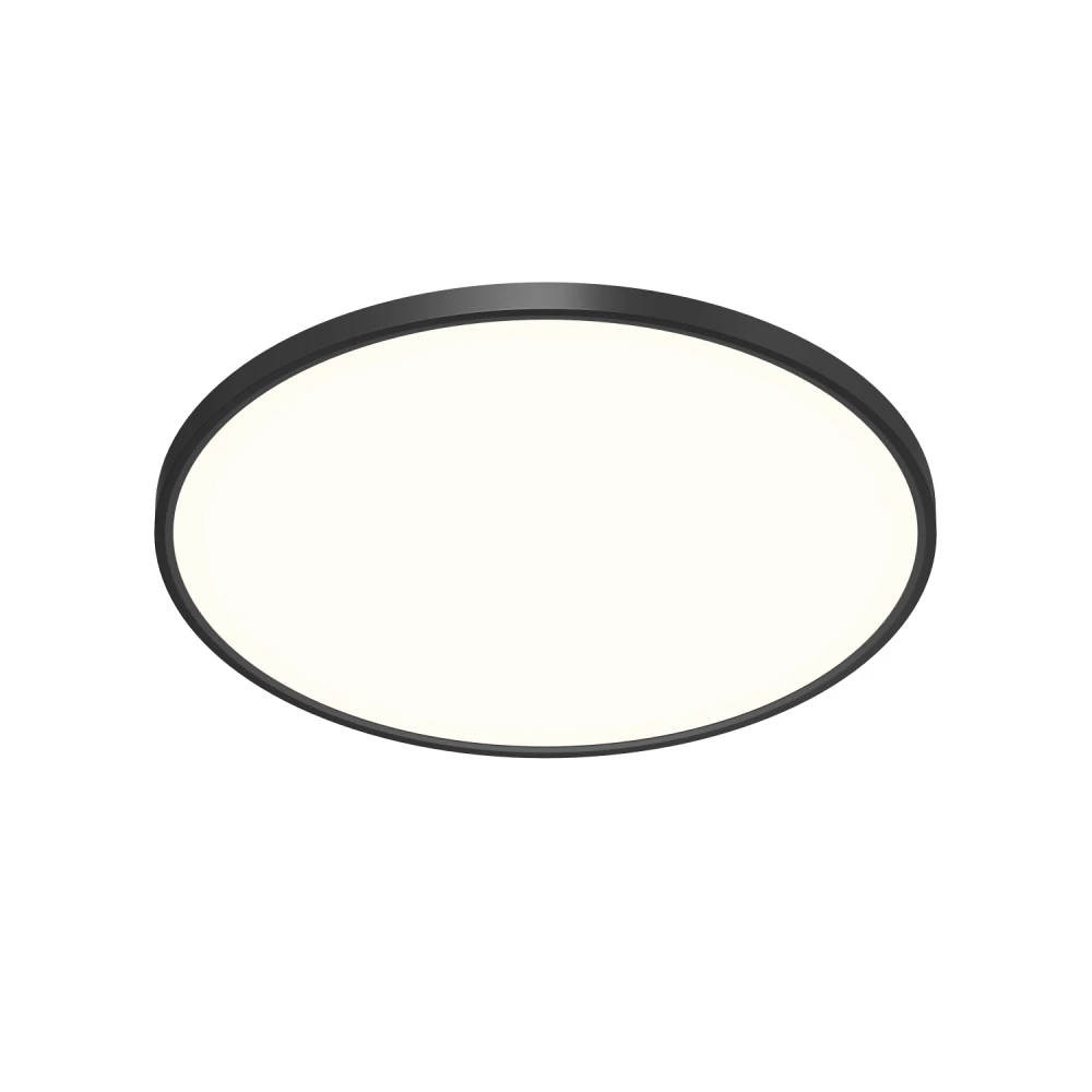 DK6524-BK Накладной светильник THIN IP40 50W 3000K4000K6500K переключатель цветовой температуры на корпусе черный полимер - Viokon.com
