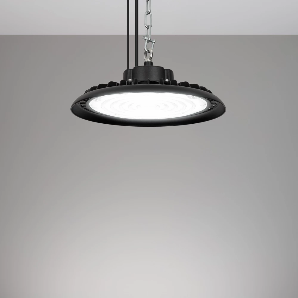 Светильник SP-ARIVA-DIM-R350-200W White5000 (BK, 60 deg, 230V, 0-10V) (Arlight, IP65 Металл, 5 лет) 052871 - Viokon.com