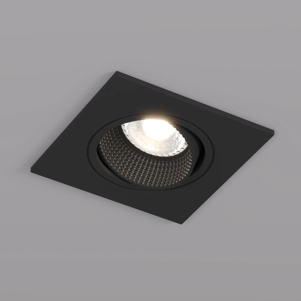 DK3071-BK Встраиваемый светильник IP 20 10 Вт GU53 LED черныйчерный пластик - Viokon.com