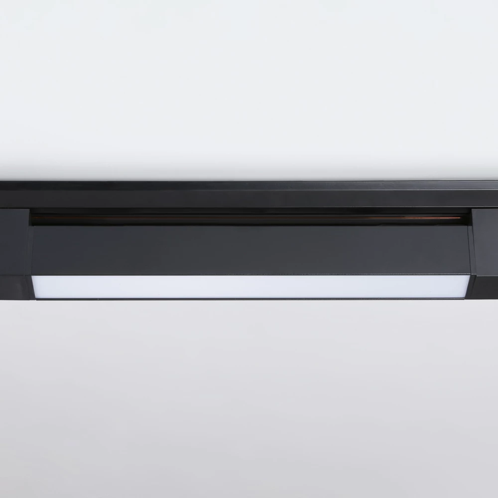 Трековый однофазный светодиодный светильник GL6733 BK черный IP20 20W 4200K 323*35*57 - Viokon.com