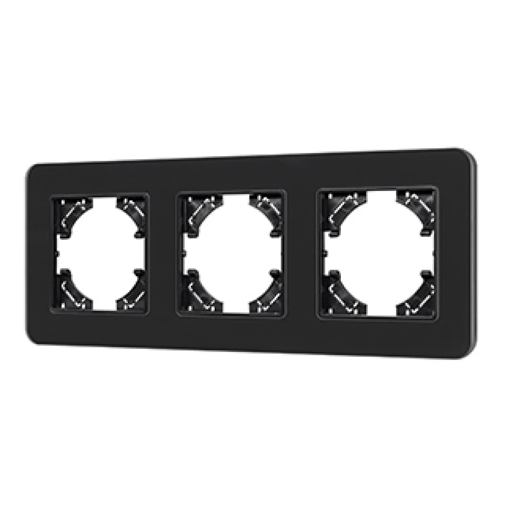 Рамка стеклянная FRM-OMALI-SFGS-3-BK (Arlight, -) 049713 - Viokon.com
