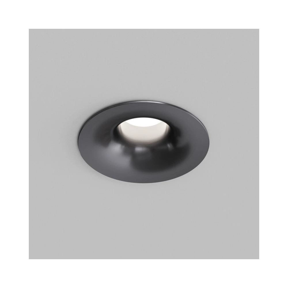 DK2430-DN Встраиваемый светильник SHINE GLOW 15Вт 3000-4000К IP20 темный никель алюминий - Viokon.com