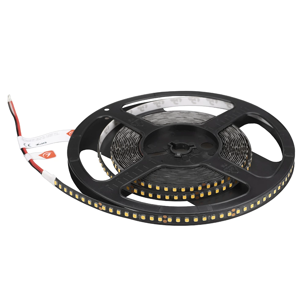 Лента RT-A160-BLACK-8mm 24V Warm3000 (12 W/m, IP20, 2835, 5m) (Arlight, высок.эфф.150 лм/Вт) 029426(2) - Viokon.com