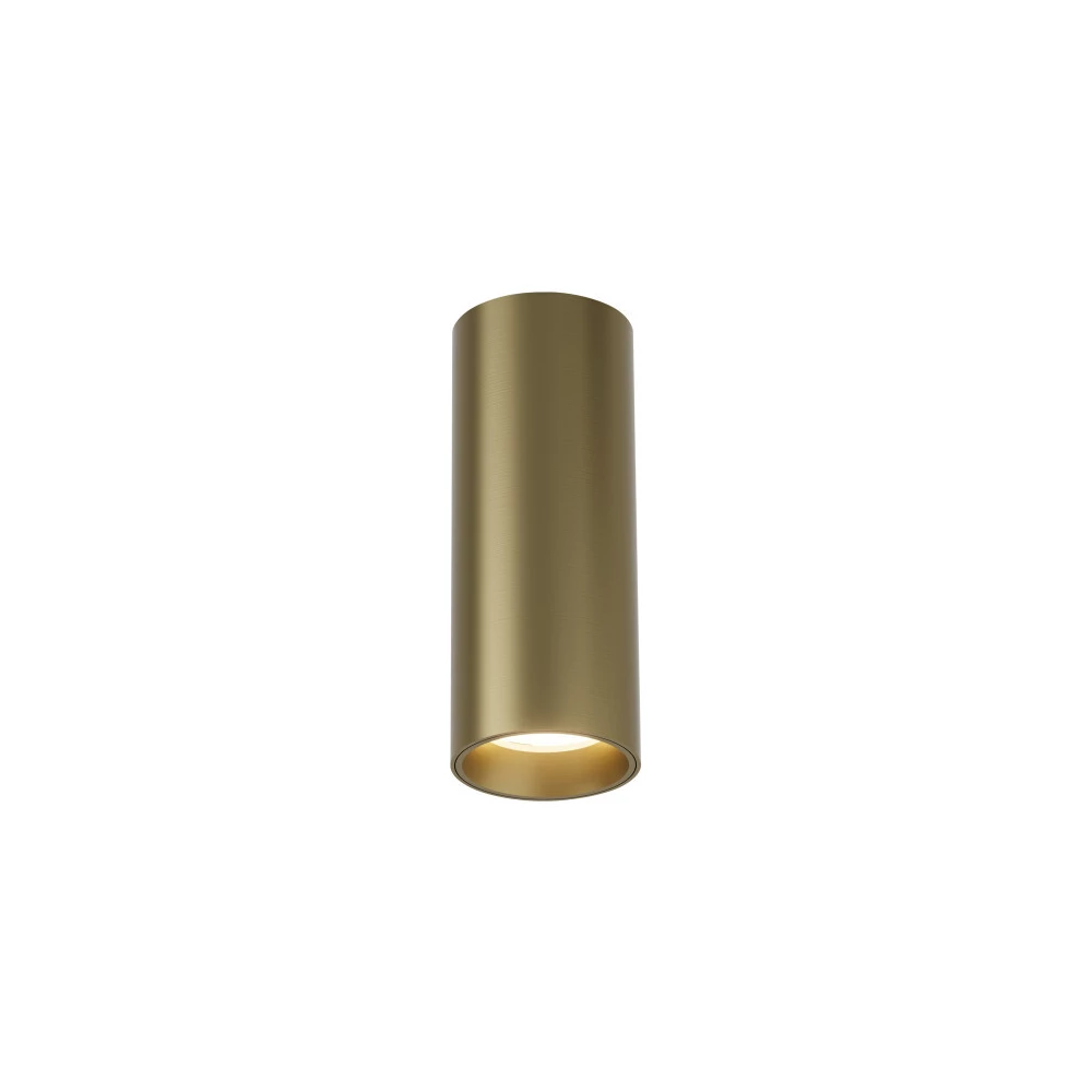 DK2615-SB Накладной светильник SHINE TUBE со светодиодом D45H115 IP20 3000К 7W RA90 сатинированная латунь алюминий - Viokon.com
