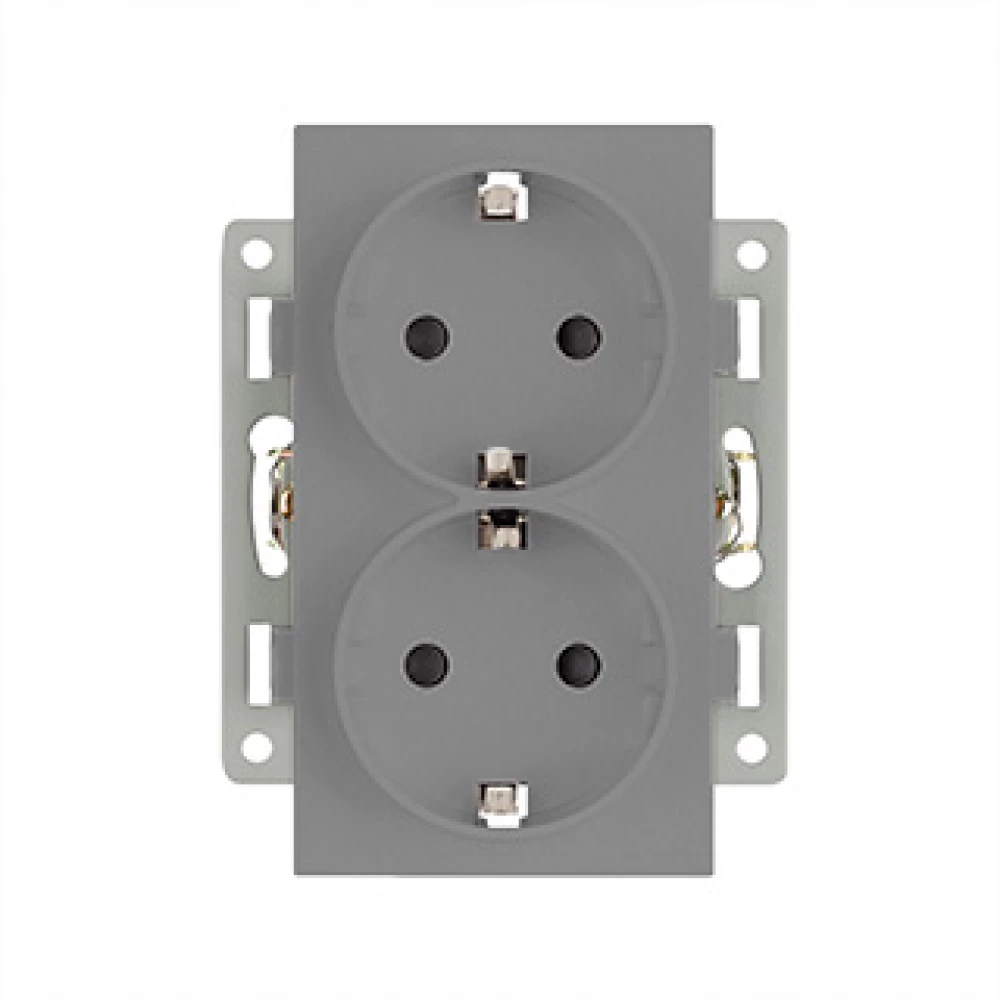 Механизм электрической розетки SCT-MEUD-PL-GR (250V, 16A) (Arlight, -) 043766 - Viokon.com