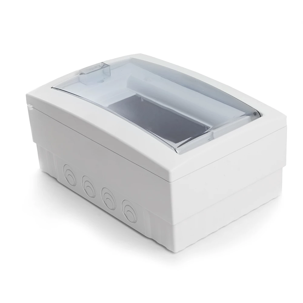 Бокс настенный STEKKER EBX50-3/08-20 8 модулей, пластик, серия Standart (39646) - Viokon.com