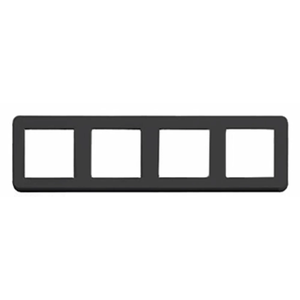 Рамка пластиковая FRM-VERSA-PL-4-BK (Arlight, -) 045188 - Viokon.com