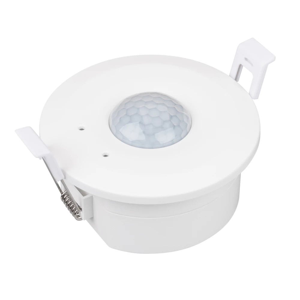INTELLIGENT ARLIGHT Датчик движения SMART-0-10V-1001-14-62-IN White (230V, 1x4A, Relay, PIR, 2.4G) (IARL, IP20 Пластик, 5 лет) 039714 - Viokon.com