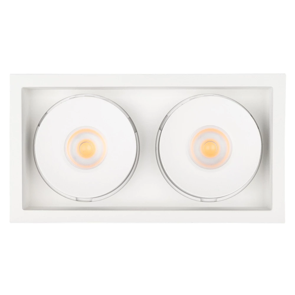 Светильник CL-SIMPLE-S148x80-2x9W Warm3000 (WH, 45 deg) (Arlight, IP20 Металл, 3 года) 026876 - Viokon.com