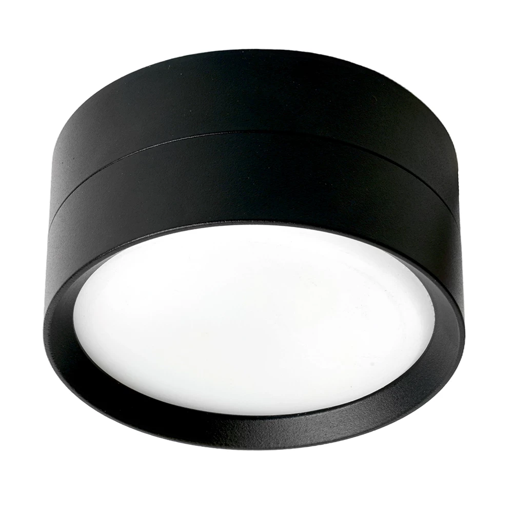 Светильник потолочный Feron HL357 12W, 230V, GX53, черный (48739) - Viokon.com