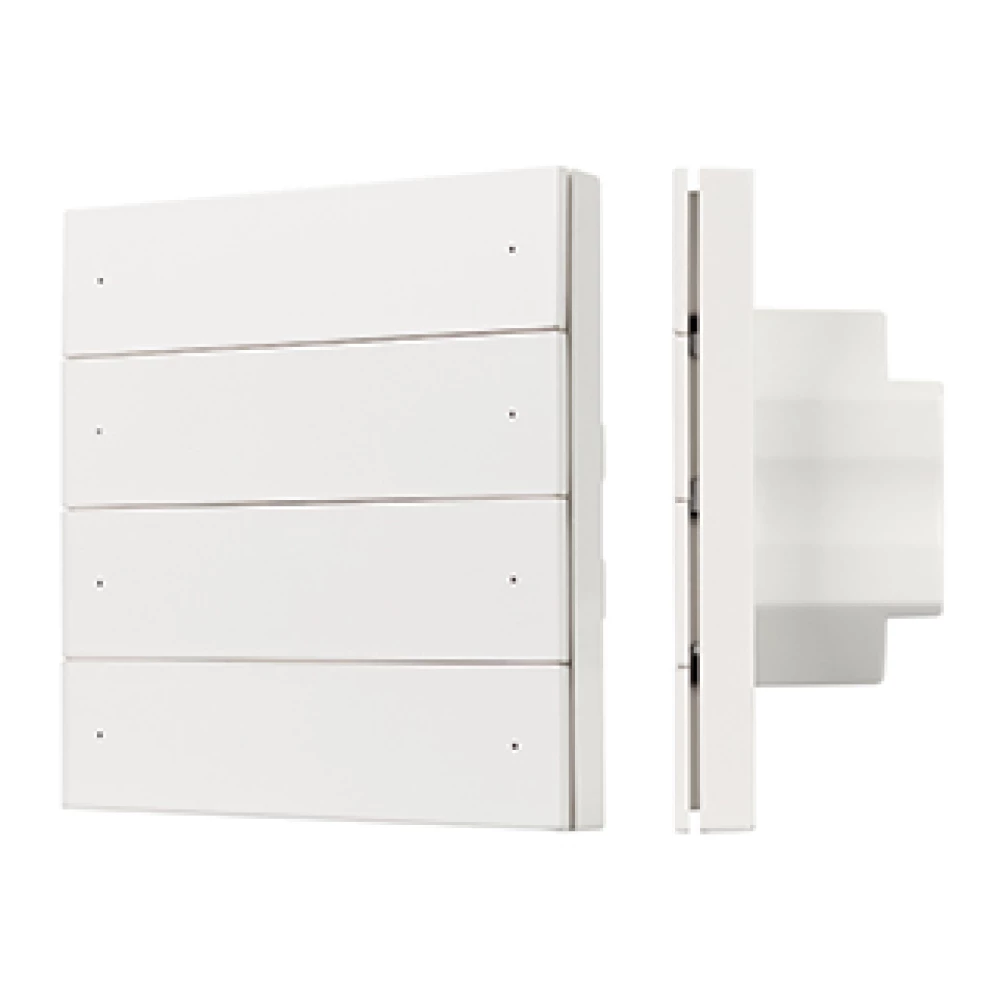 INTELLIGENT ARLIGHT Кнопочная панель SMART-DMX512-801-22-8G-8SC-DIM-IN White (230V, 2.4G) (IARL, IP20 Пластик, 5 лет) 037334 - Viokon.com