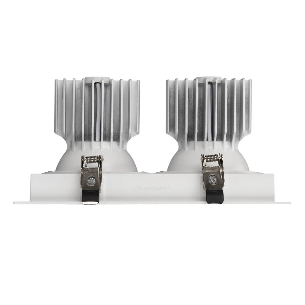 Светильник MS-VORTEX-BUILT-S250x140-2x30W Warm3000 (WH-WH, 50 deg, 230V) (Arlight, IP20 Металл, 5 лет) 042369 - Viokon.com