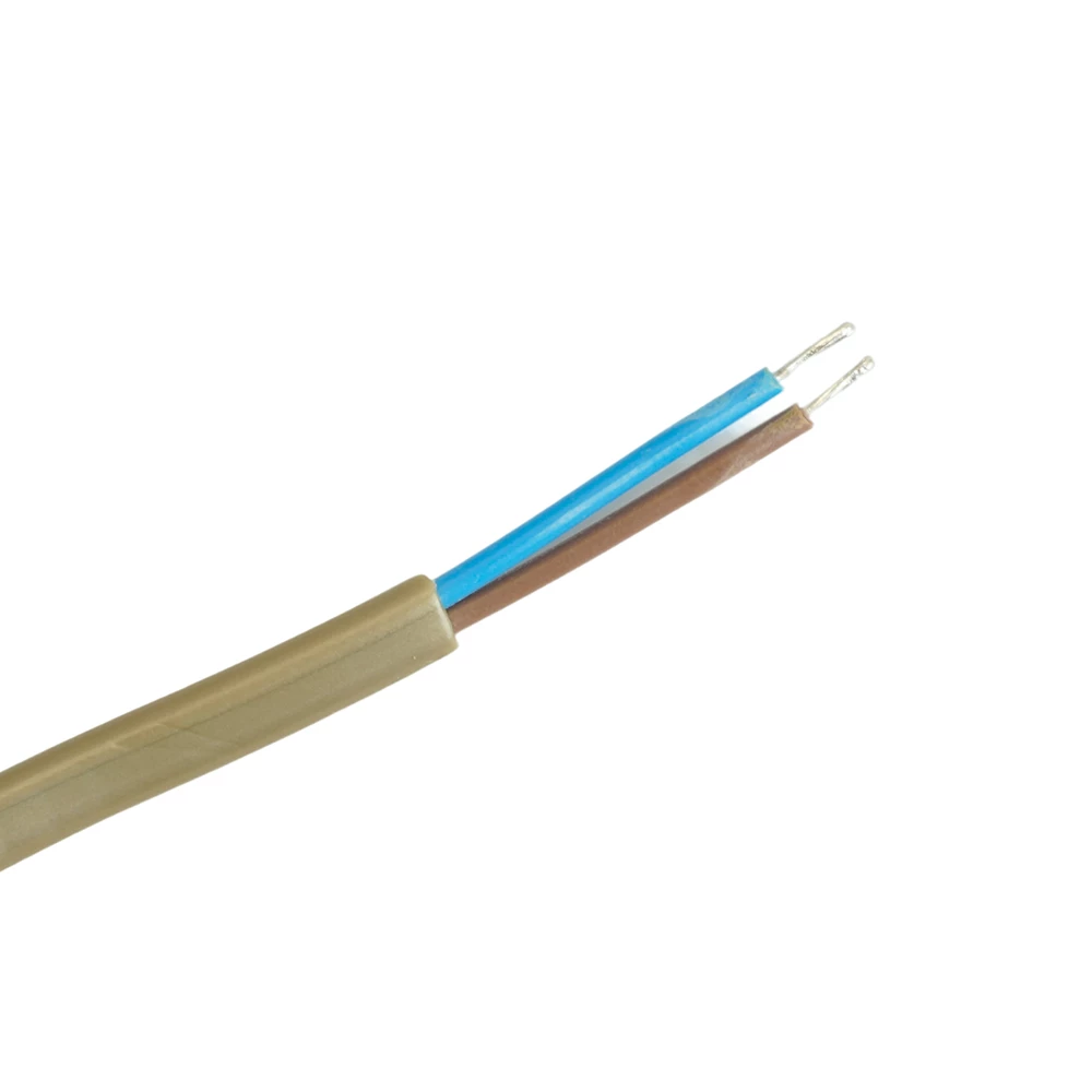Сетевой шнур с выключателем, 230V 1,9м золото, KF-HK-1-2 (51039) - Viokon.com
