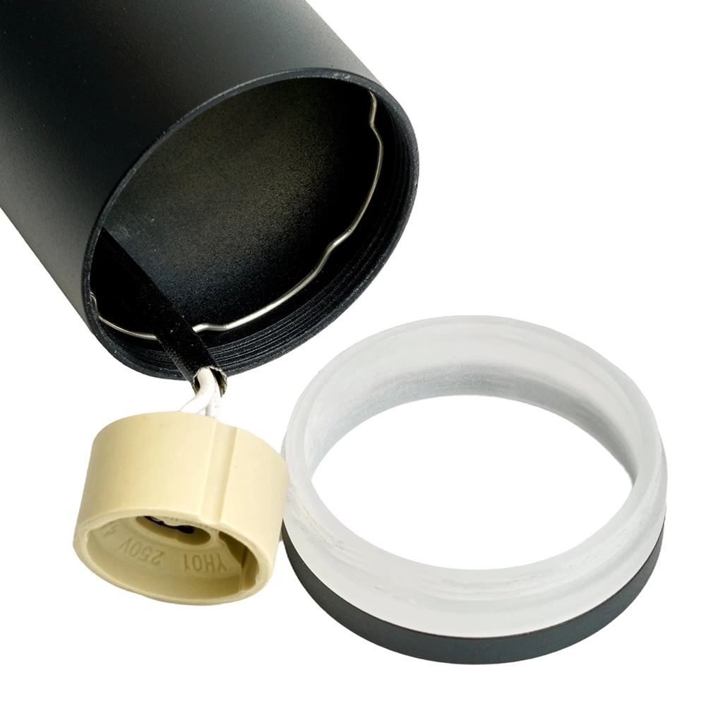 Светильник потолочный Feron ML162 Barrel LUNA MR16 GU10 35W 230V, черный (48814) - Viokon.com