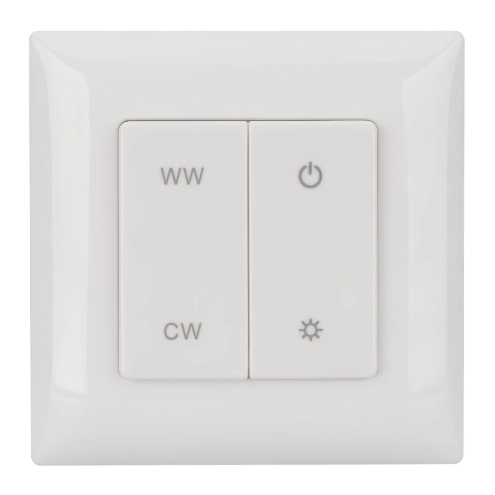Панель SMART-P48-MIX-P-SUF (3V, 1 зона, Knob, 2.4G) (Arlight, Пластик) 028302 - Viokon.com
