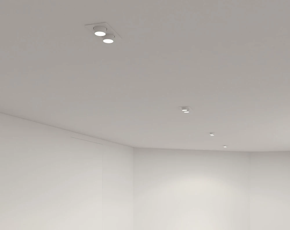 DK3122-WH Встраиваемый светильник IP20 до 15 Вт LED GU53 белый пластик - Viokon.com