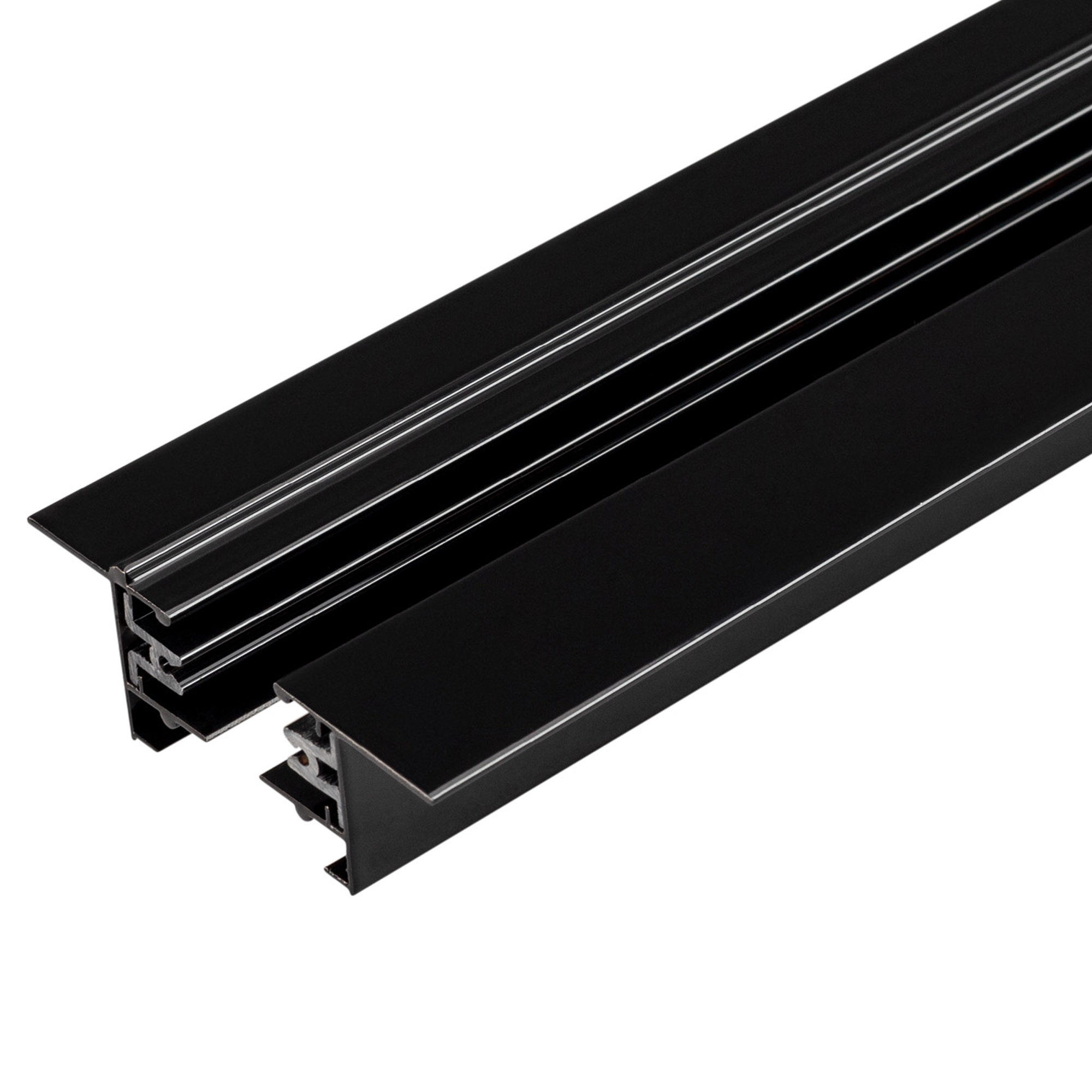 Трек LGD-2TR-TRACK-F-1000-BK-M (C) (Arlight, IP20 Металл, 3 года) 038672 - Viokon.com