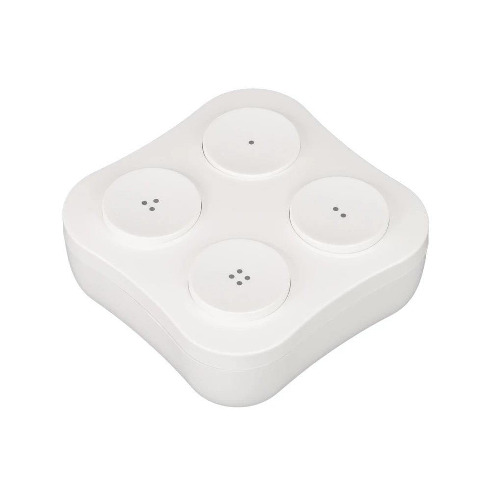 INTELLIGENT ARLIGHT Панель TUYA-228-4-RF-WH-SUF (kinetic, 433MHz) (IARL, IP20 Пластик, 3 года) 029698 - Viokon.com
