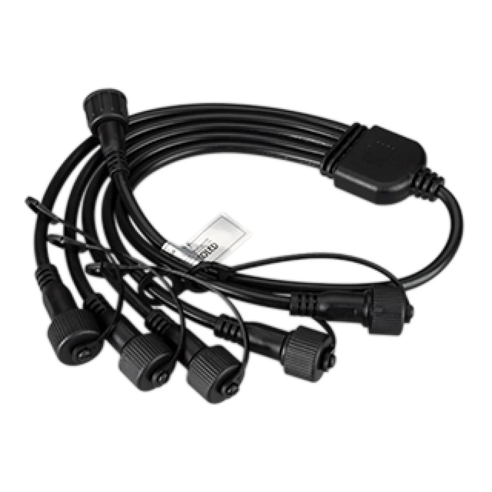 Коннектор питания ARD-CLASSIC-SYNC-RGB Black (230V, 5 ports) (Ardecoled, Закрытый) 031791 - Viokon.com
