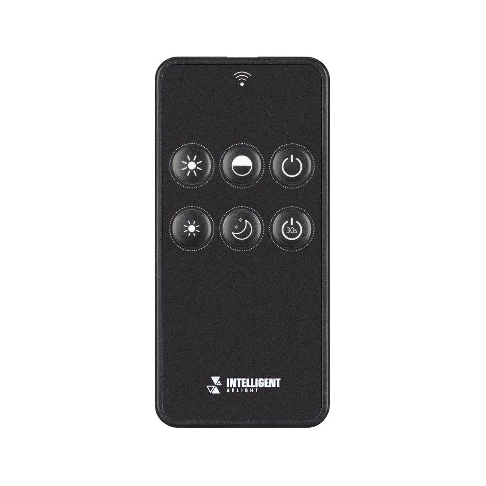INTELLIGENT ARLIGHT Пульт SMART-801-22-1G-DIM Black (3V, 2.4G) (IARL, IP20 Пластик, 5 лет) 045929 - Viokon.com