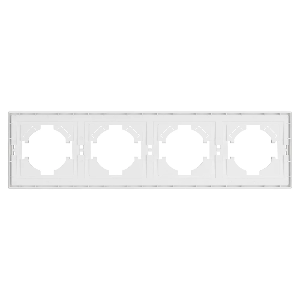 Рамка пластиковая FRM-TENDO-PL-4-WH (Arlight, Белый) 053847 - Viokon.com