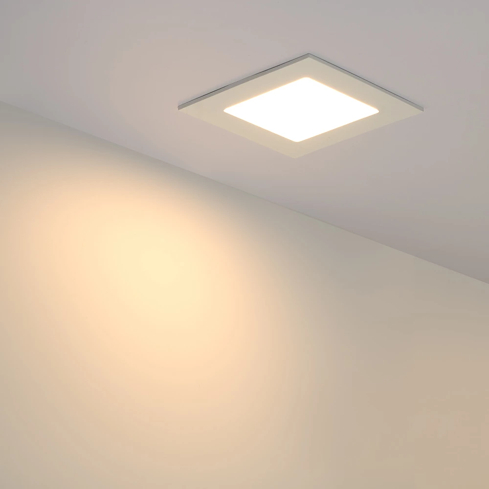 Светильник DL-93x93M-5W Warm White (Arlight, IP40 Металл, 3 года) 020123 - Viokon.com