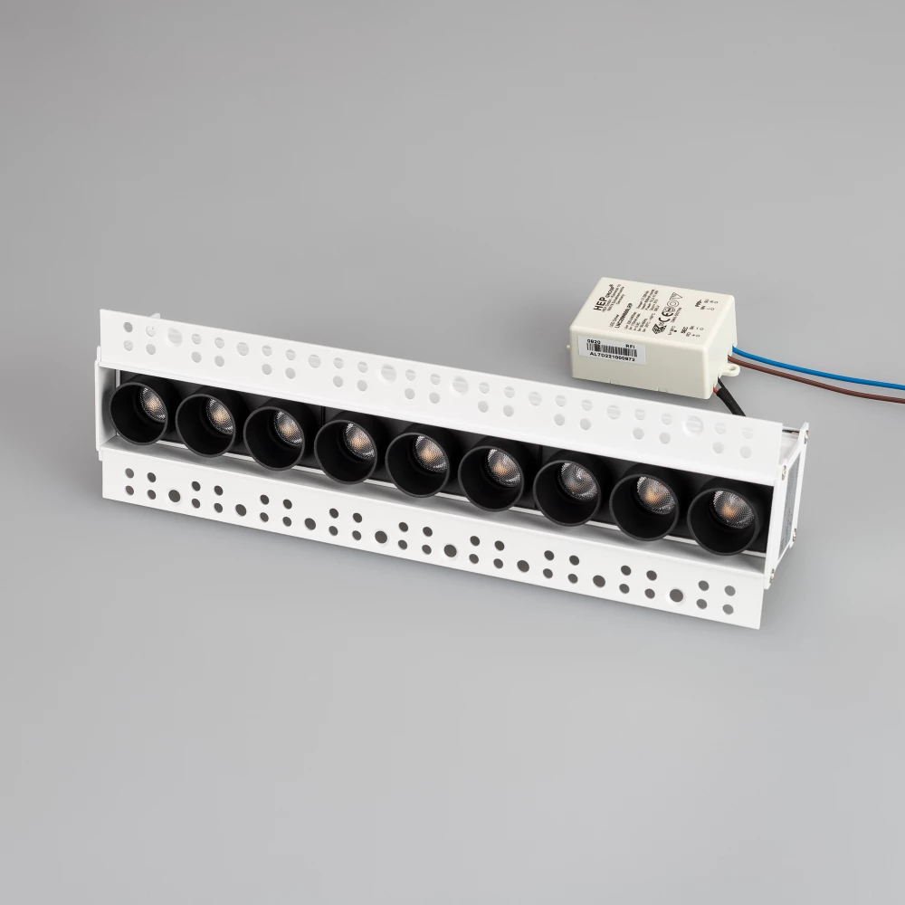 Светильник MS-ORIENT-BUILT-TRIMLESS-TC-S38x277-20W Warm3000 (WH-BK, 30 deg, 230V) (Arlight, IP20 Металл, 5 лет) 031926 - Viokon.com